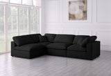 Plush Modular Sectional Sofa - Cloud-Like Comfort with Soft Down Feather Cushions for Ultimate Relaxation