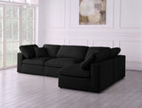 Plush Modular Sectional Sofa - Cloud-Like Comfort with Soft Down Feather Cushions for Ultimate Relaxation