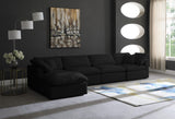 Plush Modular Sectional Sofa - Cloud-Like Comfort with Soft Down Feather Cushions for Ultimate Relaxation