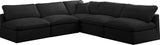 Plush Modular Sectional Sofa - Cloud-Like Comfort with Soft Down Feather Cushions for Ultimate Relaxation