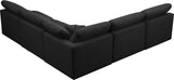 Plush Modular Sectional Sofa - Cloud-Like Comfort with Soft Down Feather Cushions for Ultimate Relaxation