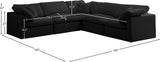 Plush Modular Sectional Sofa - Cloud-Like Comfort with Soft Down Feather Cushions for Ultimate Relaxation