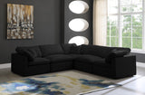Plush Modular Sectional Sofa - Cloud-Like Comfort with Soft Down Feather Cushions for Ultimate Relaxation