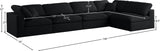 Plush Modular Sectional Sofa - Cloud-Like Comfort with Soft Down Feather Cushions for Ultimate Relaxation