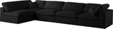 Plush Modular Sectional Sofa - Cloud-Like Comfort with Soft Down Feather Cushions for Ultimate Relaxation