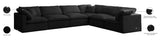 Plush Modular Sectional Sofa - Cloud-Like Comfort with Soft Down Feather Cushions for Ultimate Relaxation
