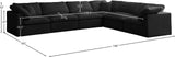 Plush Modular Sectional Sofa - Cloud-Like Comfort with Soft Down Feather Cushions for Ultimate Relaxation