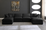 Plush Modular Sectional Sofa - Cloud-Like Comfort with Soft Down Feather Cushions for Ultimate Relaxation