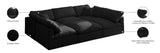 Plush Modular Sectional Sofa - Cloud-Like Comfort with Soft Down Feather Cushions for Ultimate Relaxation