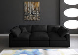 Plush Modular Sectional Sofa - Cloud-Like Comfort with Soft Down Feather Cushions for Ultimate Relaxation