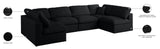 Plush Modular Sectional Sofa - Cloud-Like Comfort with Soft Down Feather Cushions for Ultimate Relaxation