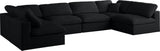 Plush Modular Sectional Sofa - Cloud-Like Comfort with Soft Down Feather Cushions for Ultimate Relaxation