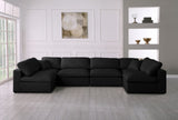 Plush Modular Sectional Sofa - Cloud-Like Comfort with Soft Down Feather Cushions for Ultimate Relaxation