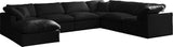 Plush Modular Sectional Sofa - Cloud-Like Comfort with Soft Down Feather Cushions for Ultimate Relaxation