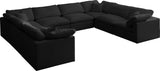 Plush Modular Sectional Sofa - Cloud-Like Comfort with Soft Down Feather Cushions for Ultimate Relaxation