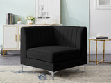 Alina Modular Corner Chair - Stylish Contemporary Design with Deep Channel Tufting for Comfort