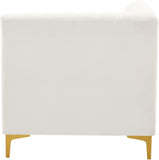 Alina Modular Corner Chair - Stylish Contemporary Design with Deep Channel Tufting for Comfort