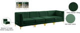 Alina Velvet Modular Sectional Sofa – Modern Deep Channel Tufting, Custom Configurations & Comfort