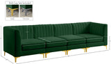 Alina Velvet Modular Sectional Sofa – Modern Deep Channel Tufting, Custom Configurations & Comfort
