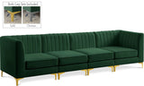 Alina Velvet Modular Sectional Sofa – Modern Deep Channel Tufting, Custom Configurations & Comfort