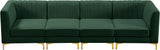 Alina Velvet Modular Sectional Sofa – Modern Deep Channel Tufting, Custom Configurations & Comfort