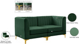 Alina Velvet Modular Sectional Sofa – Modern Deep Channel Tufting, Custom Configurations & Comfort