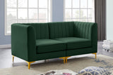 Alina Velvet Modular Sectional Sofa – Modern Deep Channel Tufting, Custom Configurations & Comfort