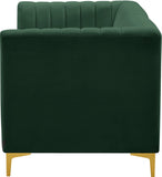 Alina Velvet Modular Sectional Sofa – Modern Deep Channel Tufting, Custom Configurations & Comfort
