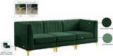 Alina Velvet Modular Sectional Sofa – Modern Deep Channel Tufting, Custom Configurations & Comfort