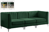Alina Velvet Modular Sectional Sofa – Modern Deep Channel Tufting, Custom Configurations & Comfort
