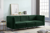 Alina Velvet Modular Sectional Sofa – Modern Deep Channel Tufting, Custom Configurations & Comfort
