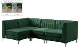 Alina Velvet Modular Sectional Sofa – Modern Deep Channel Tufting, Custom Configurations & Comfort