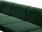 Alina Velvet Modular Sectional Sofa – Modern Deep Channel Tufting, Custom Configurations & Comfort