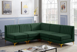 Alina Velvet Modular Sectional Sofa – Modern Deep Channel Tufting, Custom Configurations & Comfort
