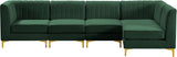 Alina Velvet Modular Sectional Sofa – Modern Deep Channel Tufting, Custom Configurations & Comfort