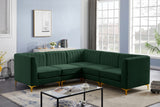 Alina Velvet Modular Sectional Sofa – Modern Deep Channel Tufting, Custom Configurations & Comfort