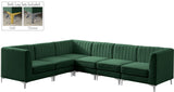 Alina Velvet Modular Sectional Sofa – Modern Deep Channel Tufting, Custom Configurations & Comfort