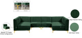 Alina Velvet Modular Sectional Sofa – Modern Deep Channel Tufting, Custom Configurations & Comfort