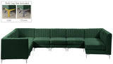 Alina Velvet Modular Sectional Sofa – Modern Deep Channel Tufting, Custom Configurations & Comfort