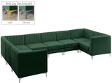 Alina Velvet Modular Sectional Sofa – Modern Deep Channel Tufting, Custom Configurations & Comfort