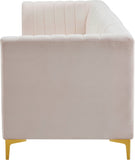 Alina Velvet Modular Sectional Sofa - Luxurious Black Upholstery with Deep Tufting & Custom Configurations