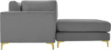Julia Velvet Modular Sectional Sofa - Stylish, Customizable Comfort for Contemporary Living Spaces