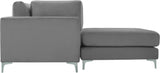 Julia Velvet Modular Sectional Sofa - Stylish, Customizable Comfort for Contemporary Living Spaces