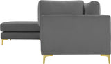 Julia Velvet Modular Sectional Sofa - Stylish, Customizable Comfort for Contemporary Living Spaces