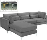 Julia Velvet Modular Sectional Sofa - Stylish, Customizable Comfort for Contemporary Living Spaces