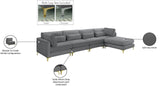 Julia Velvet Modular Sectional Sofa - Stylish, Customizable Comfort for Contemporary Living Spaces