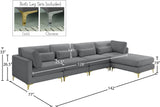 Julia Velvet Modular Sectional Sofa - Stylish, Customizable Comfort for Contemporary Living Spaces