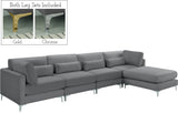 Julia Velvet Modular Sectional Sofa - Stylish, Customizable Comfort for Contemporary Living Spaces