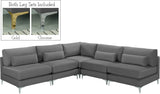 Julia Velvet Modular Sectional Sofa - Stylish, Customizable Comfort for Contemporary Living Spaces
