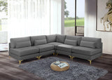 Julia Velvet Modular Sectional Sofa - Stylish, Customizable Comfort for Contemporary Living Spaces